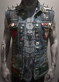 Image result for Metal Punk Battle Vest
