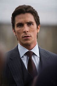 Image result for Christian Bale Batman Haircut