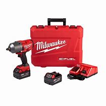 Image result for Milwaukee M18 FUEL Cordless High-Torque 1/2in. Impact Wrench With Friction Ring - 1400 Ft.-Lbs. Torque, Tool Only, Model2767-20