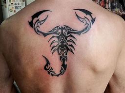 Image result for Tribal Tattoo of Scorpion