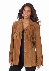 Image result for Plus Size Suede Jacket Ladies