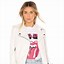 Image result for White Patent Leather Jacket Plus Size