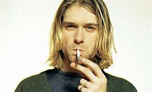 Image result for Kurt Cobain Brown Hair