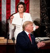 Image result for Pelosi Rips Up SOTU