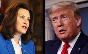 Image result for Trump Whitmer