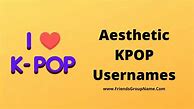 Image result for Aesthetic Kpop Group Name Ideas