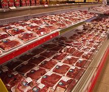 Image result for Supermarket Meat Display