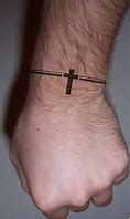Image result for Cross Wrist Tattoos for Men