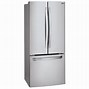 Image result for LG 21 Cu FT French Door Refrigerator with Bottom Freezer