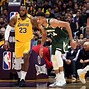 Image result for Lakers at Bucks Logo