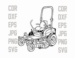 Image result for Lawn Mower Outline
