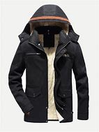 Image result for Hooded Fleece Lined Jackets for Men