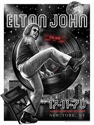 Image result for elton john poster print