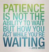 Image result for Learning Patience