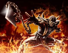 Image result for Mortal Kombat 11 Anime Scorpion