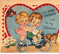 Image result for Old Valentine Card Designs