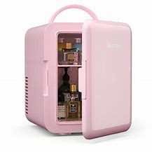 Image result for pink mini fridge