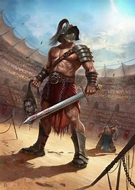 Image result for Ancient Roman Gladiators Drawings