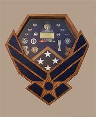 Image result for Air Force Shadow Box