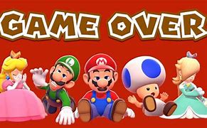 Image result for Super Mario 3D W Game Over