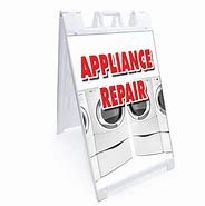 Image result for Appliance Repair Sign