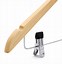 Image result for wood hanger with clip