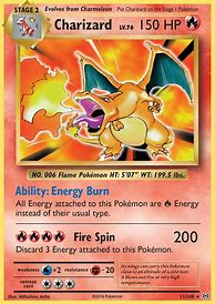 Image result for charizard pokemon card