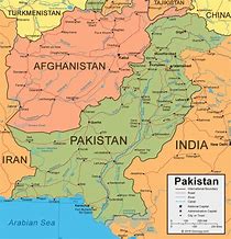 Image result for Pakistan-Afghanistan Map