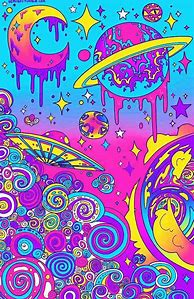 Image result for Psychedelic Hippie Girl Art