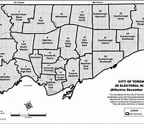 Image result for Toronto Riding Results Map