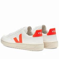 Image result for Veja Sneakers Orange and Blue