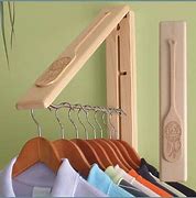 Image result for Laundry Room Shelf with Clothes Hanger