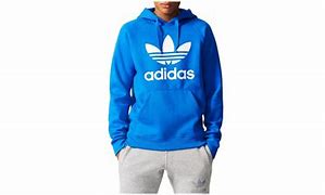 Image result for Zappos Adidas Trefoil Blue Hoodie Men