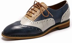 Image result for Women's Wingtip Oxford Shoes