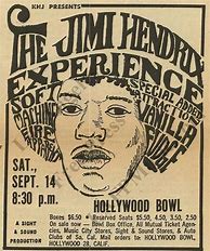 Image result for Jimi Hendrix Posters Vintage
