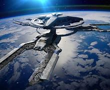 Image result for Sci-Fi Space Station Battle