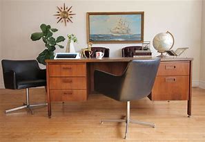 Image result for Mid Century Modern Office Desk