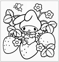 Image result for My Melody Coloring Pages