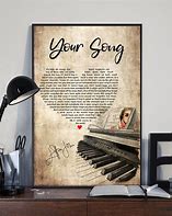 Image result for Elton John Your Song Poster