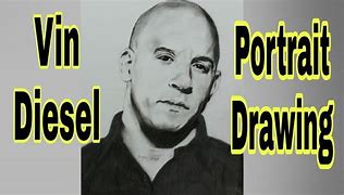 Image result for Vin Diesel Portrait