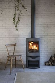 Image result for Homes with Wood Burning Stoves