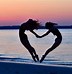 Image result for Love Heart Silhouette