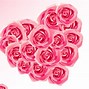 Image result for Pink Flower Heart