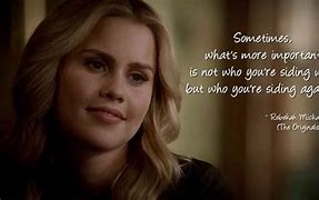 Image result for Rebekah Mikaelson Quote About the Salvatore Brothers