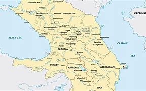 Image result for Chechnya Border Map