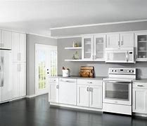 Image result for Slate Appliances with Dark Cabinets
