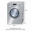 Image result for Bosch Front Load Washing Machine Large Compasity