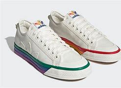 Image result for Adidas Reflective Sneaker Rainbow