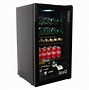 Image result for Mini Fridge with Glass Door Etched