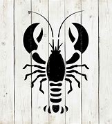 Image result for Lobster Stencil Printable